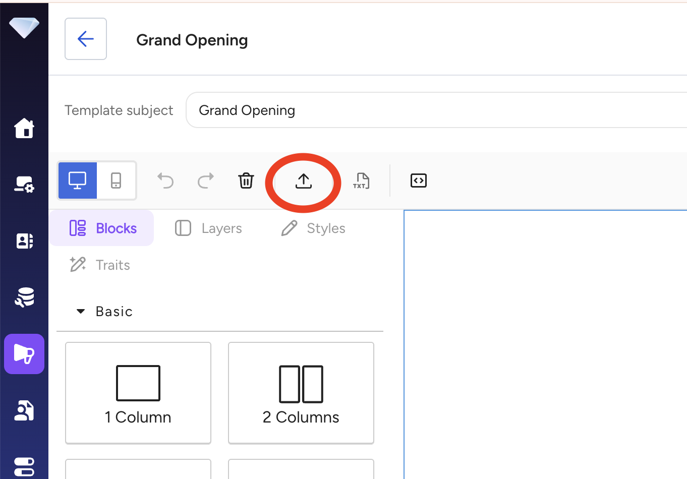 Importing Your html
